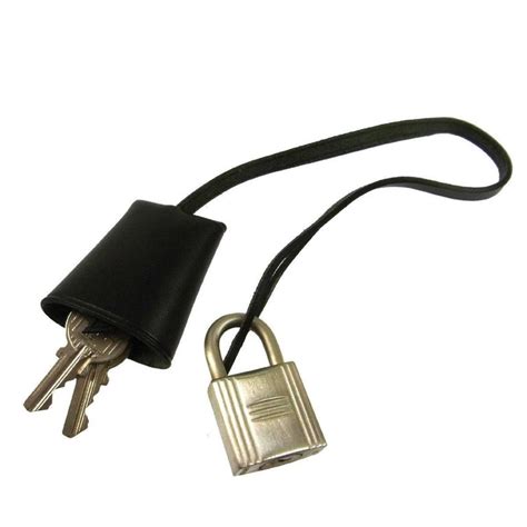 hermes black clochette lock and key|Hermes bag hardware guide.